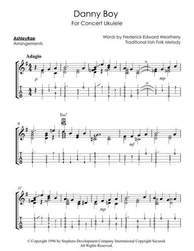 Danny Boy (arr. Ashley Rae Heffernen)