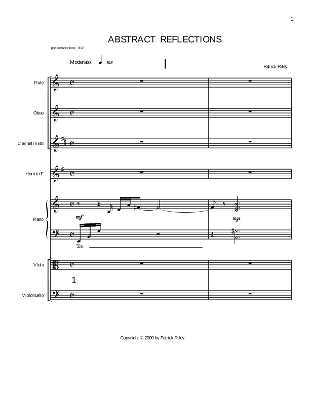 Abstract Reflections