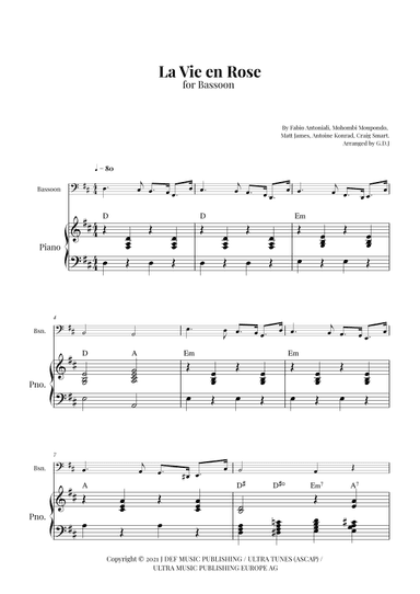 La Vie En Rose (arr. GDJ)