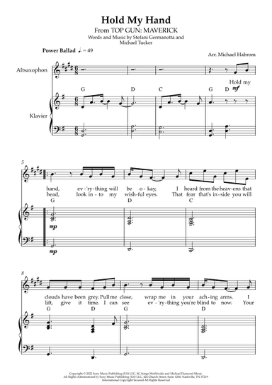 Hold My Hand (arr. Michael Habrom)