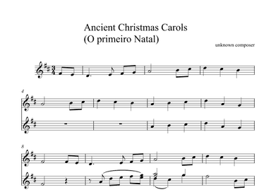 Ancient Chritmas Carols (arr. Jeferson Santos da Silva)