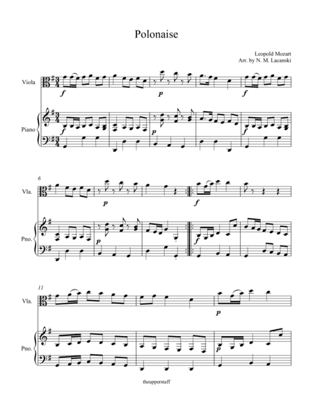 Polonaise (arr. Nick Lacanski)