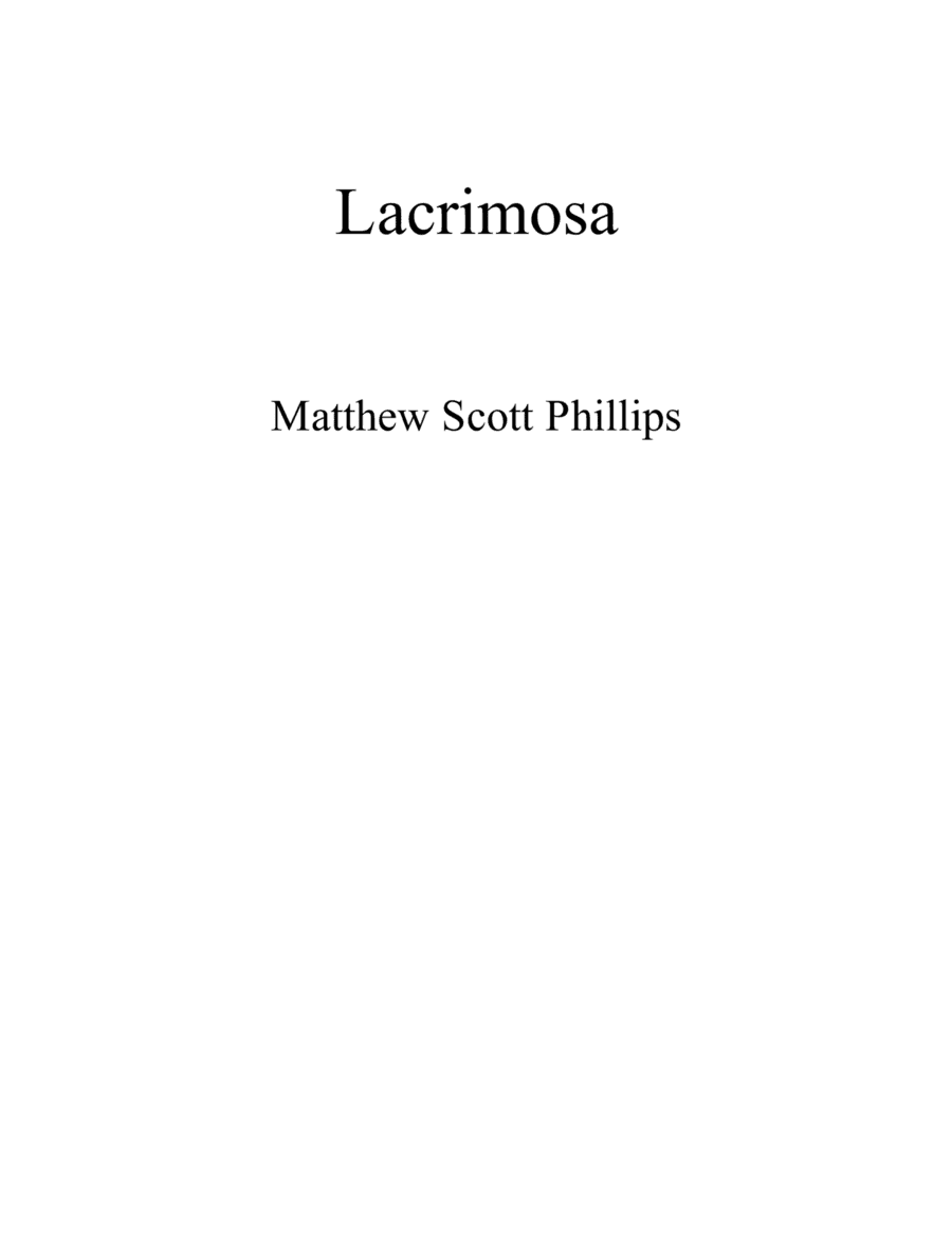 Lacrimosa