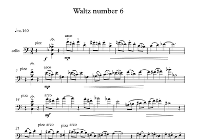 Waltz number 6