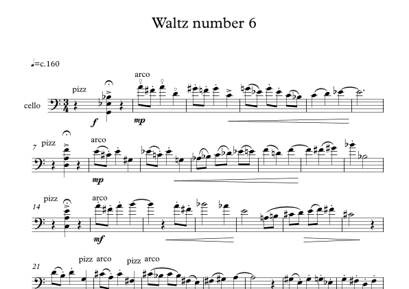 Waltz number 6
