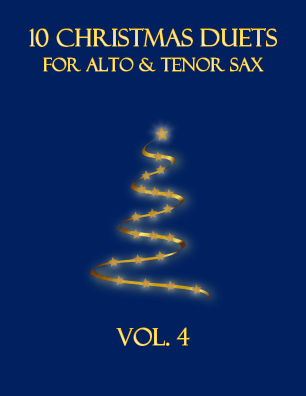 10 Christmas Duets for Alto and Tenor Sax (Vol. 4) (arr. B. C. Dockery)