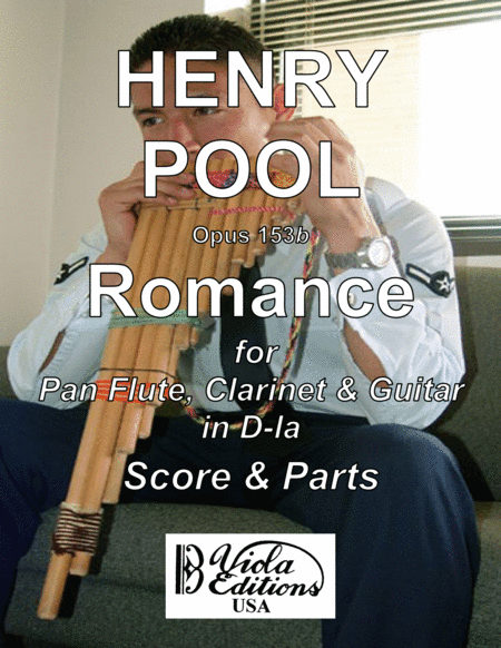 Opus 153b, Romance for Pan Flute, Clarinet & Guitar in D-la