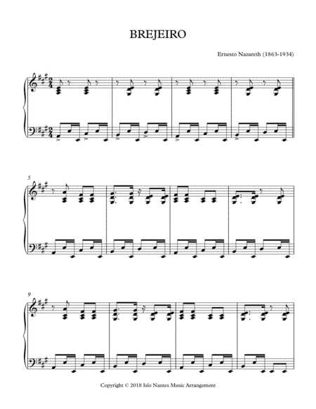 BREJEIRO (arr. Islo Nantes)