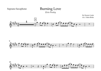 Burning Love (arr. Fabio Britto)