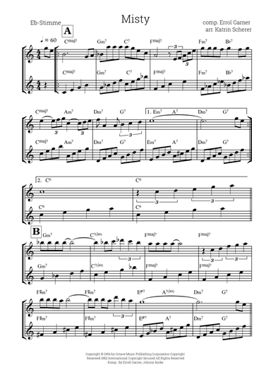 Misty (arr. Katrin Scherer)