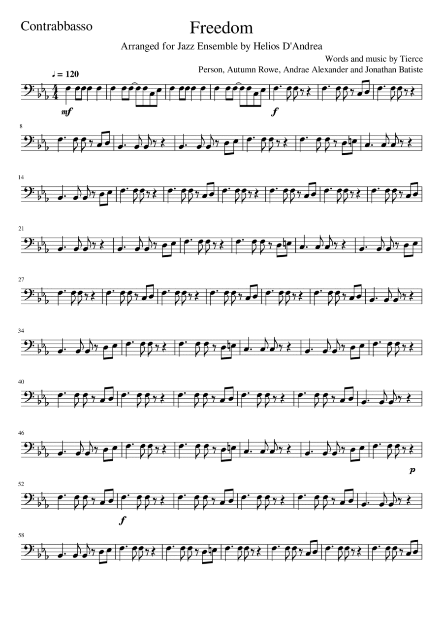 Freedom (arr. Helios D'Andrea)