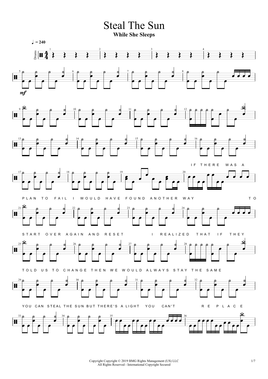 Steal The Sun (arr. Cyril Mayer)