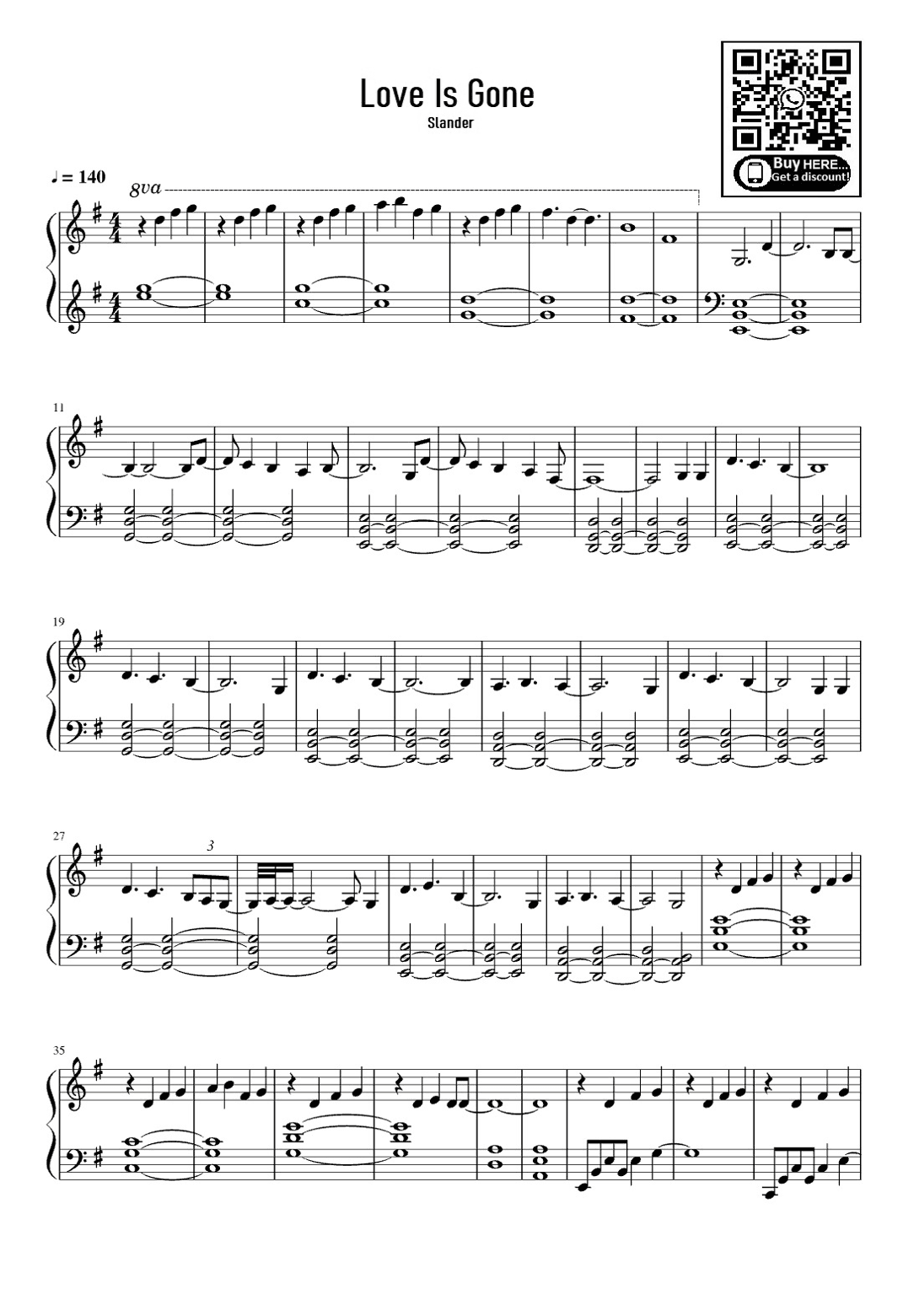 Love Is Gone (arr. eduardo)