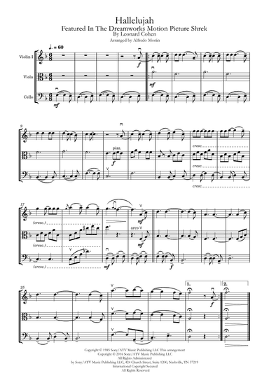 Hallelujah (arr. Alfredo Morán)