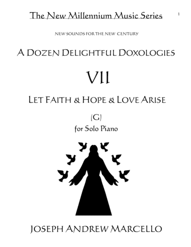 Delightful Doxology VII - 'Let Faith & Hope & Love Arise' - Piano (G) (arr. Pavane Music, Inc.)