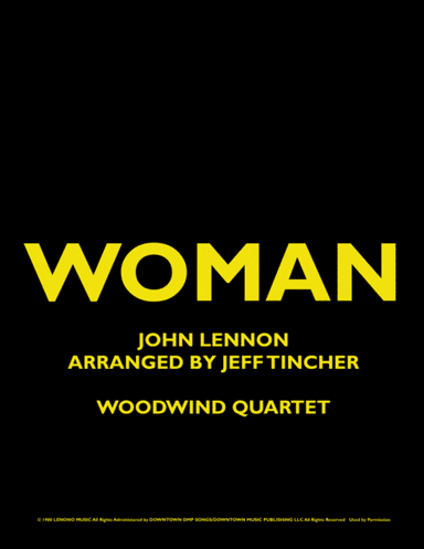 Woman (arr. Jeff Tincher)