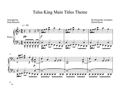 Tulsa King - Main Title Theme (arr. Elias Bezerra)
