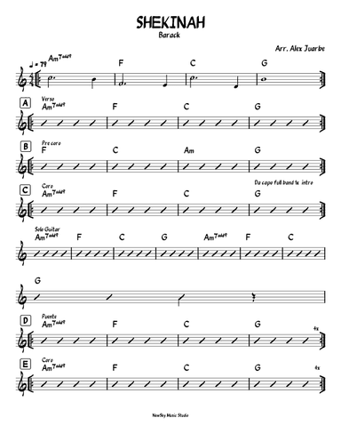 shekinah (arr. Alex Juarbe)