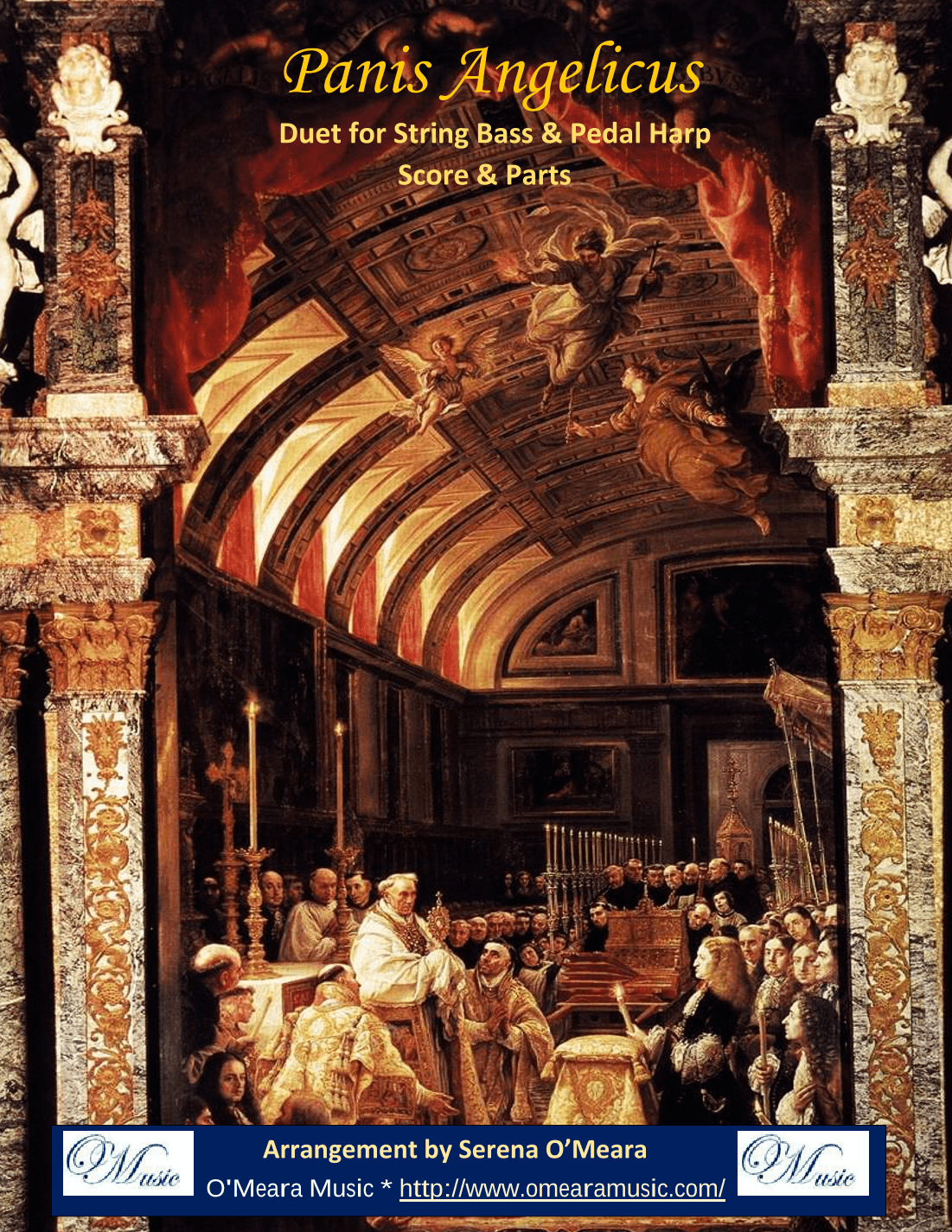 Panis Angelicus, Duet for String Bass & Pedal Harp (arr. Serena O'Meara)