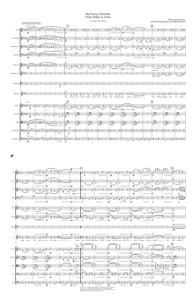 My Funny Valentine (arr. Bernard Kane)