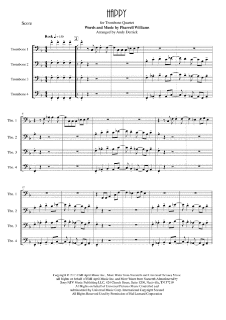 Happy (arr. Andy Derrick)