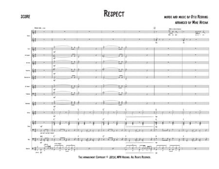 Respect (arr. Mike Hyziak)