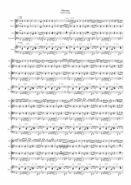 Havana (arr. Joseph)
