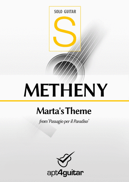Marta's Theme (arr. Roberto García)