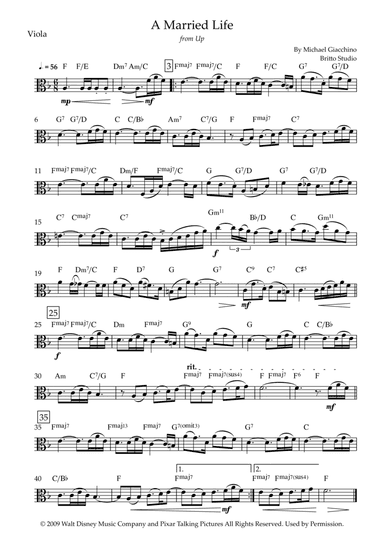 Married Life (arr. Fabio Britto)