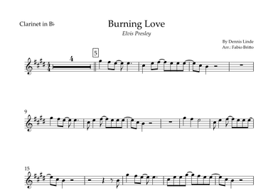 Burning Love (arr. Fabio Britto)