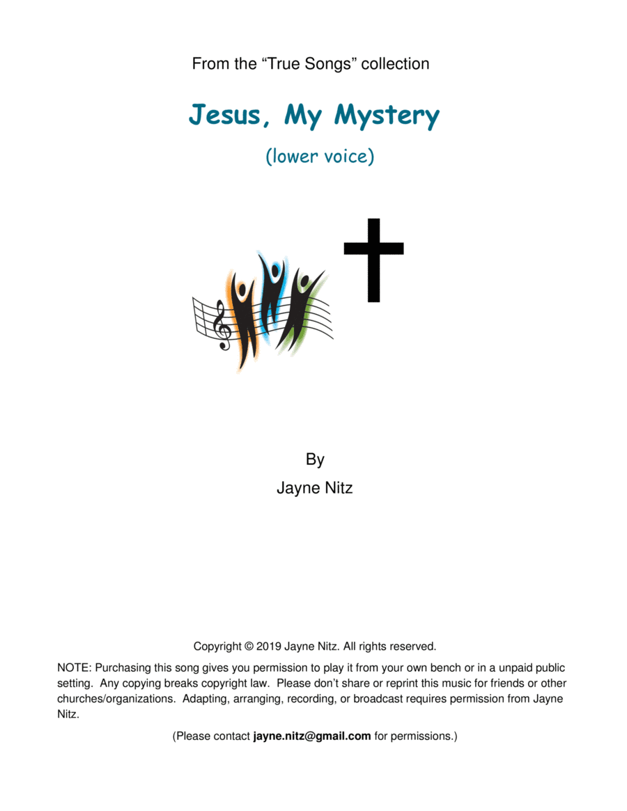 Jesus, My Mystery (low voice)