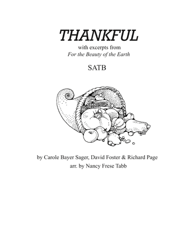 Thankful (arr. Nancy Frese Tabb)