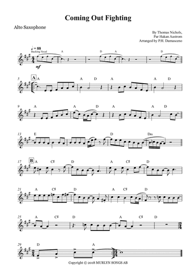 Coming Out Fighting (arr. P.H. Damasceno)