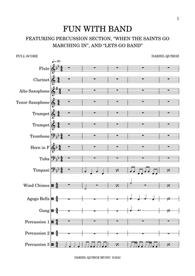 FUN WITH BAND (arr. Dariel Quiroz)