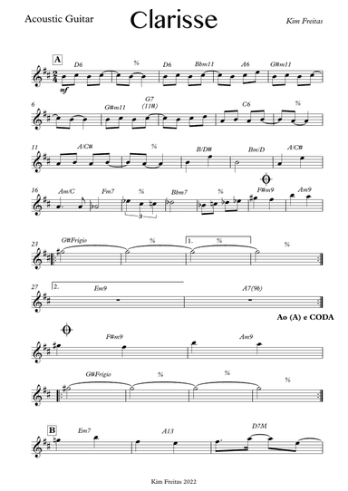 CLARISSE - Score Only