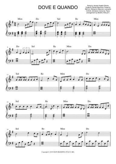 Benji E Fede (arr. Music-holley)