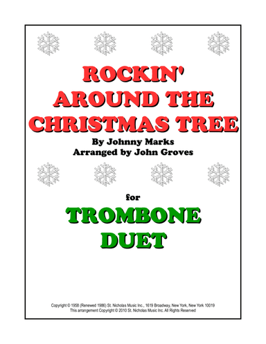 Rockin' Around The Christmas Tree (arr. John Groves)