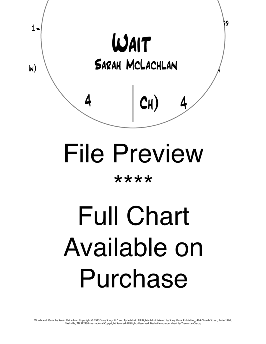 Wait (arr. Trevor de Clercq)