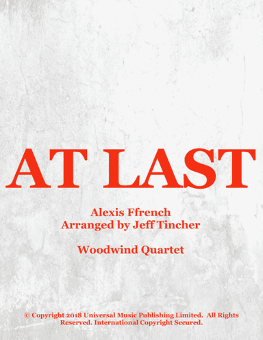 At Last (arr. Jeff Tincher)