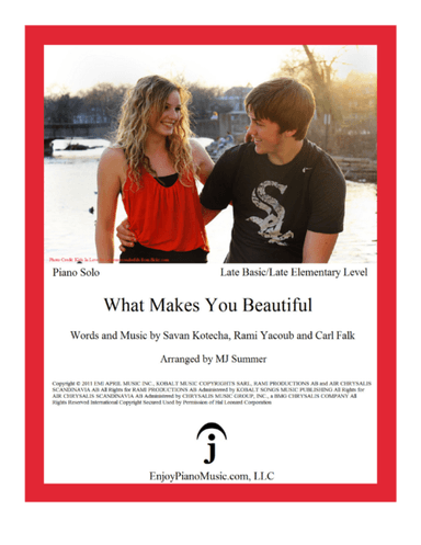What Makes You Beautiful (arr. MJ Summer)