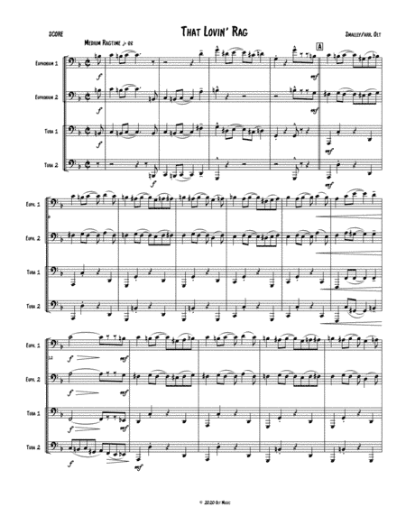 That Lovin' Rag (arr. Tim Olt)