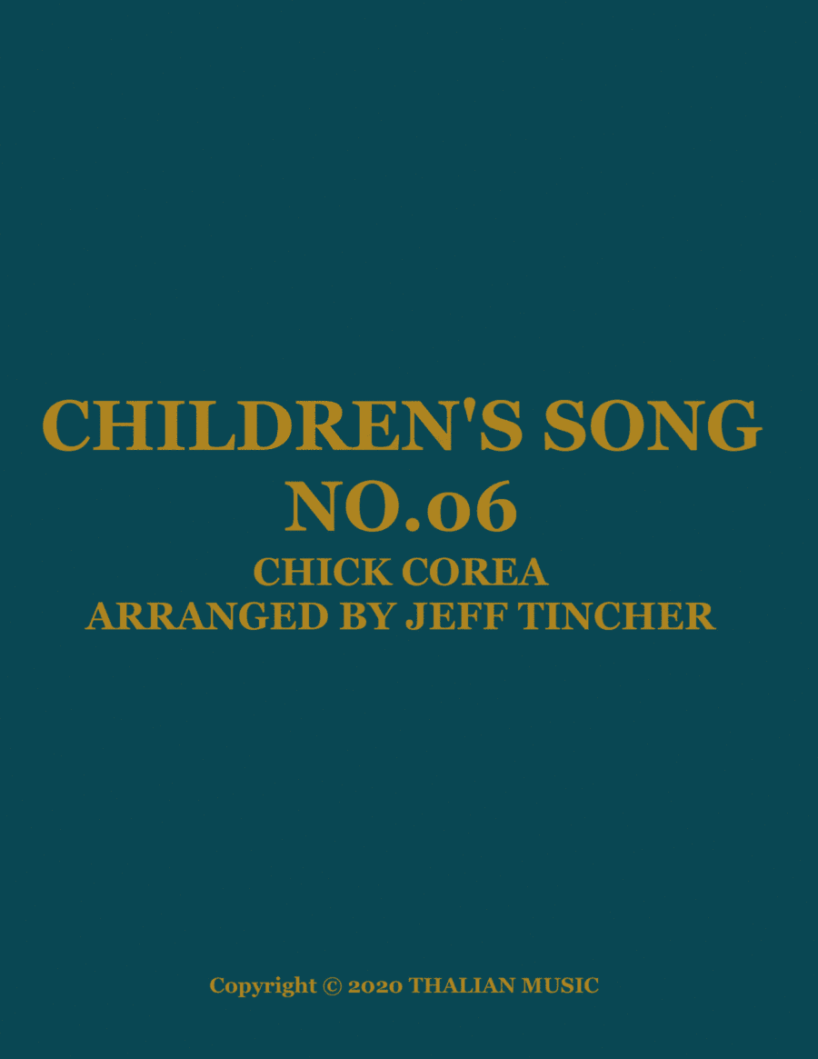 Children's Song No. 6 (arr. Jeff Tincher)