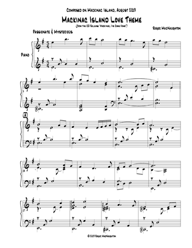 Mackinac Island Love Theme