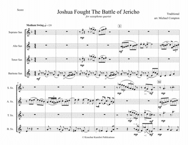 Joshua Fit The Battle Of Jericho (arr. Michael Compton)