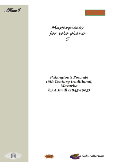 Masterpieces for solo piano 5 by A. Brull and unknown (arr. PianoSheetNow)