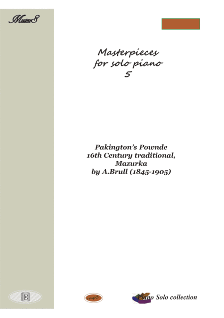 Masterpieces for solo piano 5 by A. Brull and unknown (arr. PianoSheetNow)