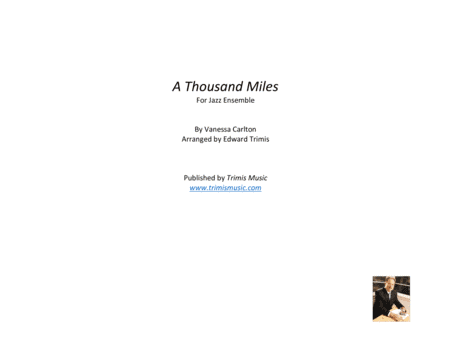 A Thousand Miles (arr. Edward Trimis)