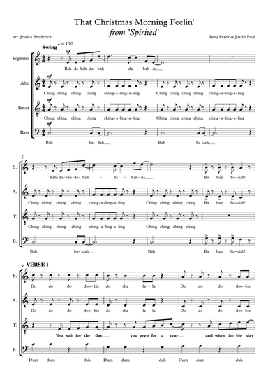 That Christmas Morning Feelin' (curtain Call) (arr. Jessica Broderick)