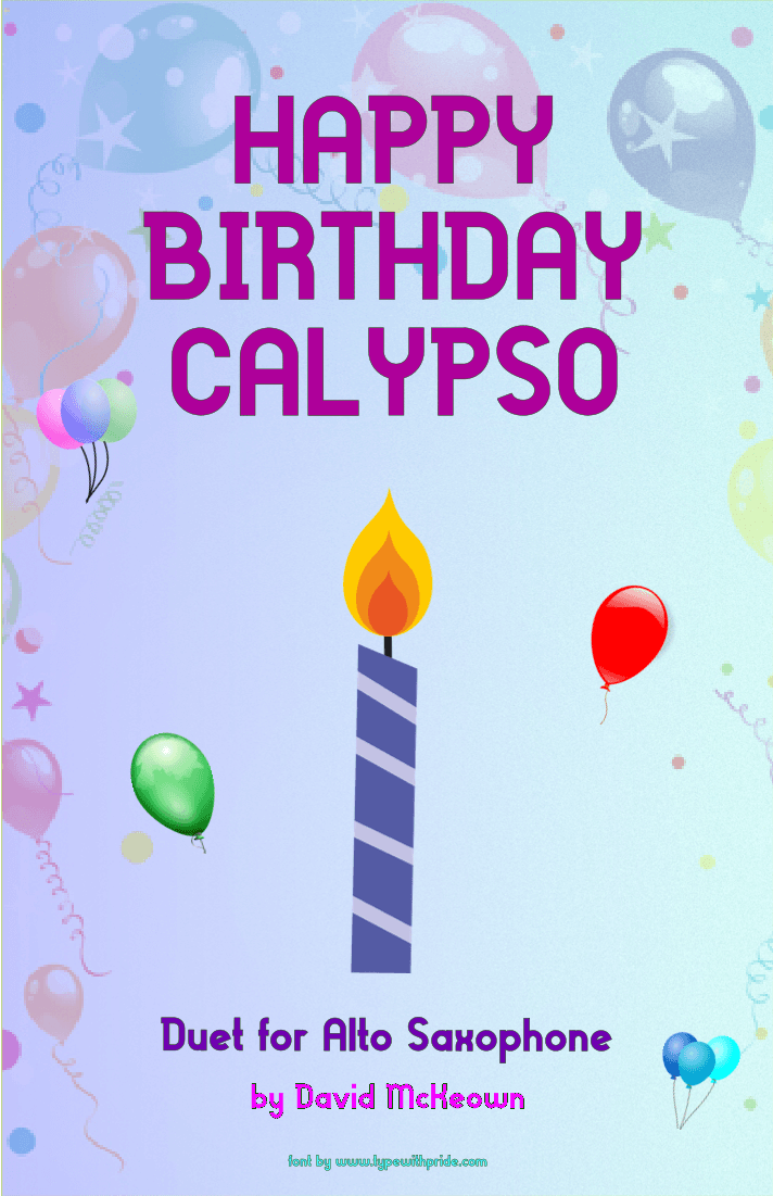Happy Birthday Calypso, for Alto Saxophone Duet (arr. David McKeown)