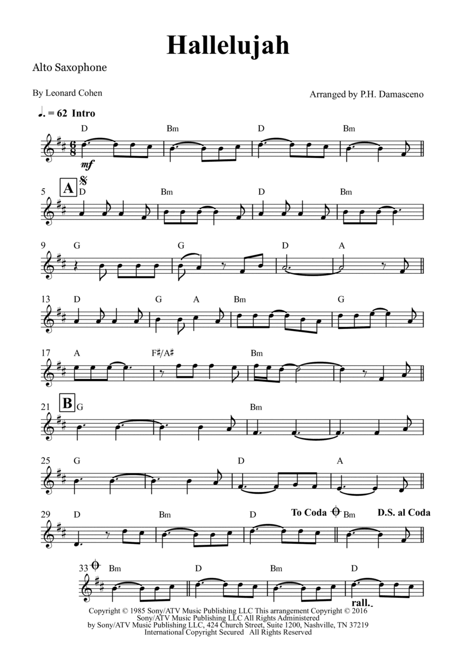 Hallelujah (arr. P.H. Damasceno)